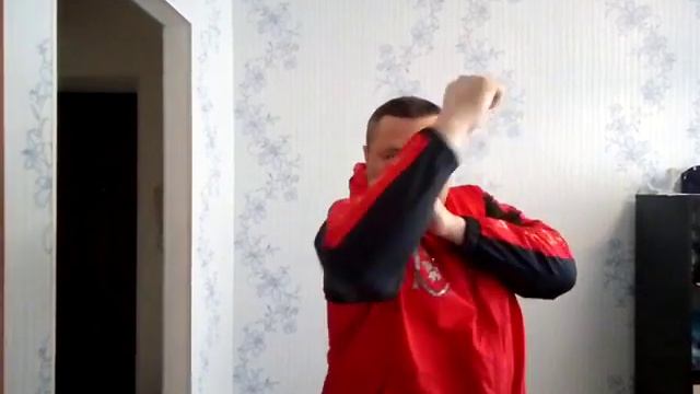 № 9 – Удар наотмашь, передней (по отношению к противнику) рукой. Работа на технику перед зеркалом. смотреть онлайн