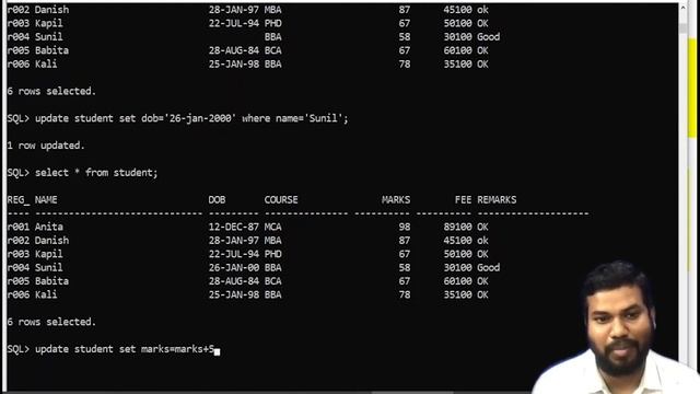 update record in oracle | update table in sql | update statement in oracle #10 смотреть онлайн