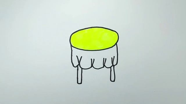 Bolalar uchun stol rasm chizish/Drawing a table for children/Рисование стол для детей смотреть онлайн