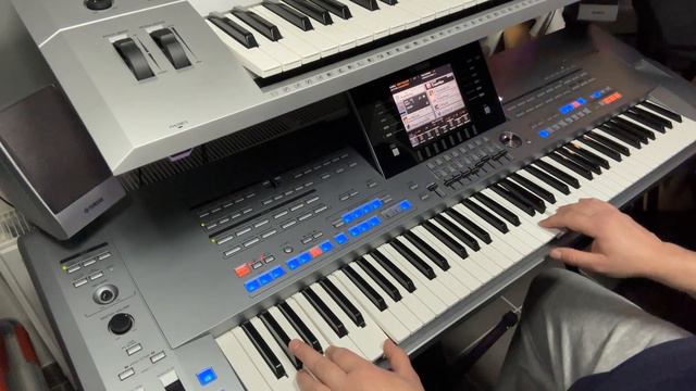 Yamaha Tyros 5-Ti Amo(cover) смотреть онлайн