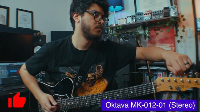 Rode M5 vs Oktava MK 012 01 (Electric Gtr) смотреть онлайн