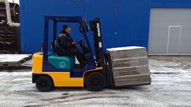 Вилочный погрузчик Komatsu FG15C 17 М184 631210