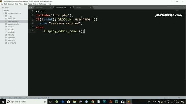 Session start and destroy in php Hospital Management System #8 смотреть онлайн