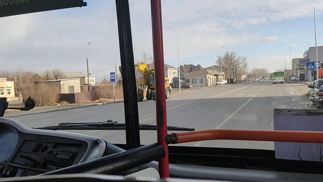 Daewoo Bus Bs095 | г.Семей | 369 AI 16 | 20 маршрут |Мечеть-2-дачи