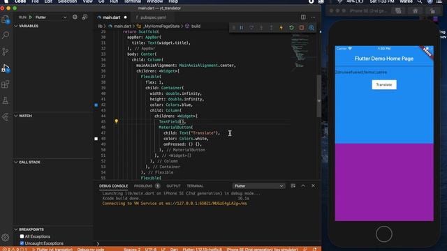 Flutter - Create a Simple Translator App смотреть онлайн