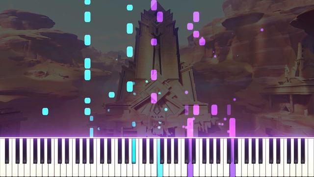 Sumeru Desert Battle Theme 2 | [Piano Cover] (Synthesia)「ピアノ」 смотреть онлайн