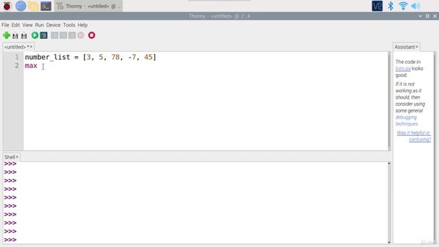 4.7: Lập trình Python 3 - Compute Max Value Inside a List смотреть онлайн