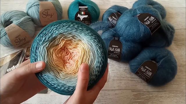 Новая ПРЯЖА и ПРОЕКТЫ 2019-2020. SOS спицы Addi Click!!! смотреть онлайн