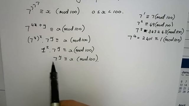 Finding the last two digits of a number using modular artihmetic смотреть онлайн