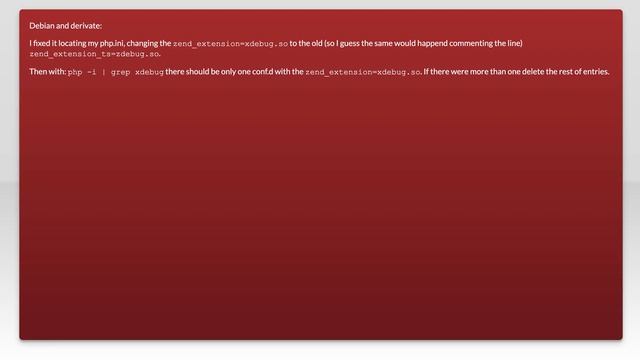 PHP7 CLI attempts to load xdebug twice - "Cannot load Xdebug - it was already loaded" смотреть онлайн