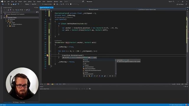 Rolling a cube - Unity Tutorial смотреть онлайн