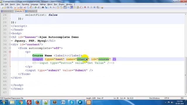 autocomplete jquery autocomplete multiple fields using jquery ajax php and mysql смотреть онлайн