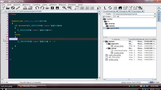 PHP & MYSQL Shopping Cart and Paypal from Scratch - Setting Up the Cart смотреть онлайн