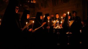 Разбойника благоразумного  Песнопение страстнОй седмицы вел Поста,Никольское