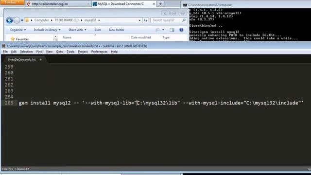 Install rails, mysql2 error solved windows смотреть онлайн