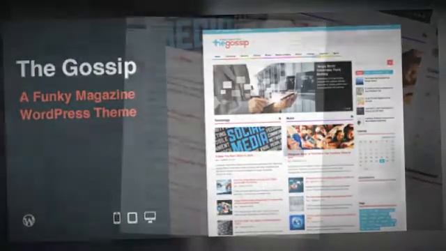 The Gossip: Funky Magazine WordPress Theme + Download смотреть онлайн