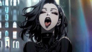 Anime Goth Girl 4K