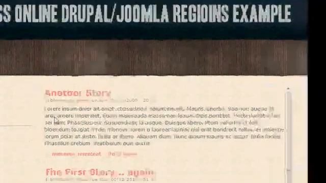 Regions vs Background for Regions in Drupal and Joomla Themeing смотреть онлайн