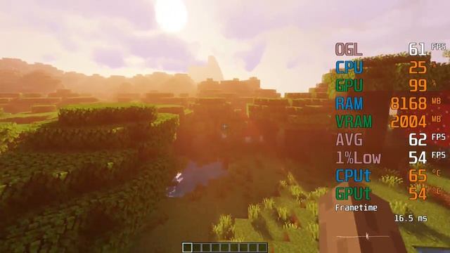 GeForce GTX 1650 -- AMD Ryzen 5 5600G -- Minecraft FPS Test Sildur's shaders смотреть онлайн