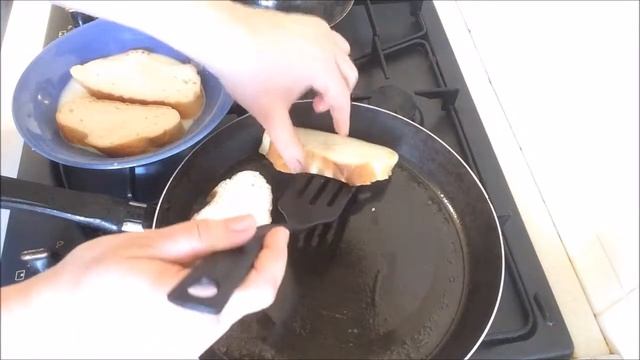 84. Гренки в молоке с сыром. Вкусный и сытный завтрак! смотреть онлайн