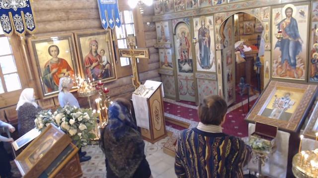 Божественная Литургия. Собор Архистратига Михаила и прочих Небесных Сил бесплотных смотреть онлайн