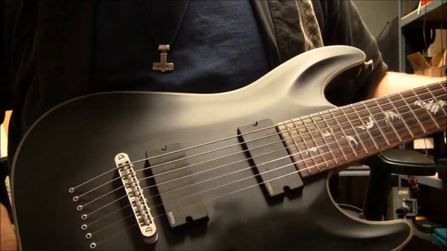 Schecter Damien 7 Platinum Diamond Series смотреть онлайн