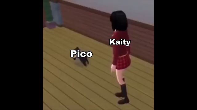 Sims cat break dancing fnf pico and kaity meme смотреть онлайн
