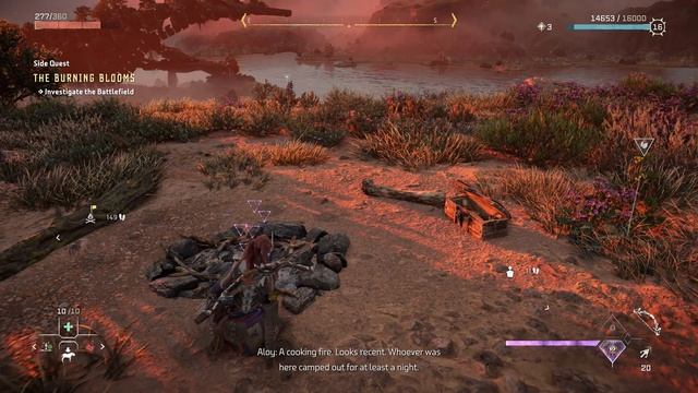 Horizon: Forbidden West - The Burning Blooms Side Quest Walkthrough смотреть онлайн
