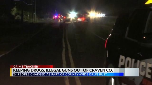 Craven County’s latest drug operation leads to 24 arrests смотреть онлайн