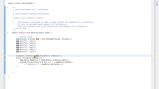 What is Iterator in Java смотреть онлайн