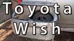 Замена и разбор пятой двери (багажника) Toyota Wish