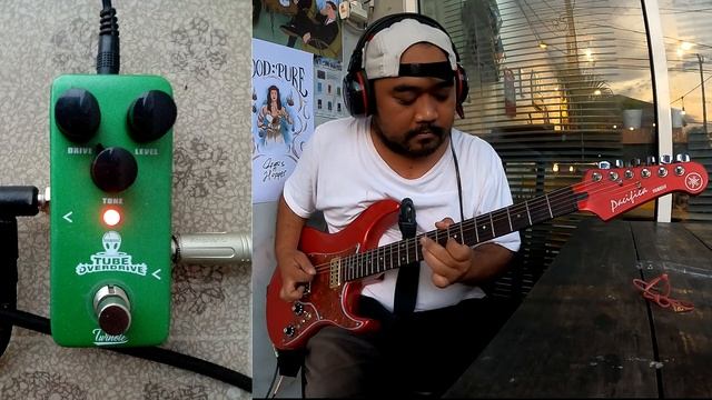 Twinote Tube Overdrive - Yamaha Pacifica Filtertron Mod смотреть онлайн