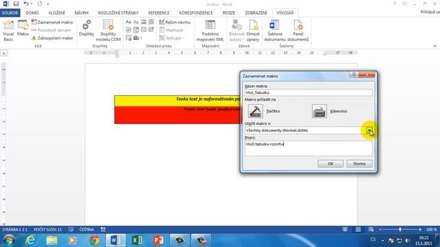 24) MS Word 2013 - Makra смотреть онлайн