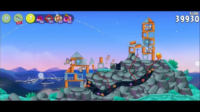 Angry birds Rio 2 gameplay money on attack @Amrut games смотреть онлайн