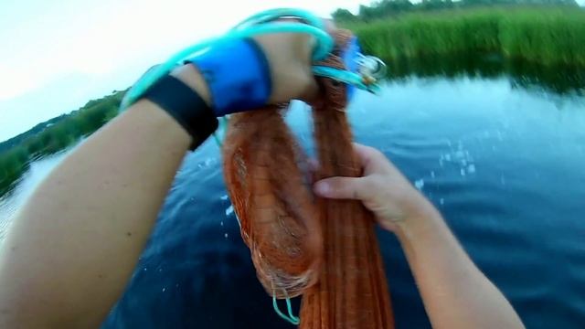 Кастинговая сеть с большим кольцом по заводинкам вечерком смотреть онлайн