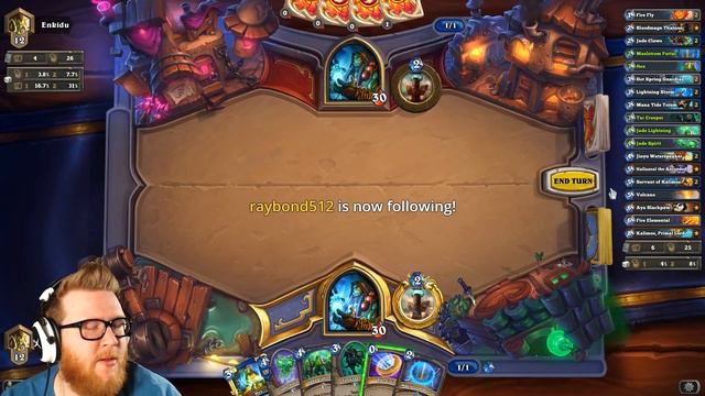 Control Elemental Jade Shaman Decksperiment - Hearthstone смотреть онлайн