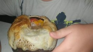 Горшочек в духовке с лепёшкой!