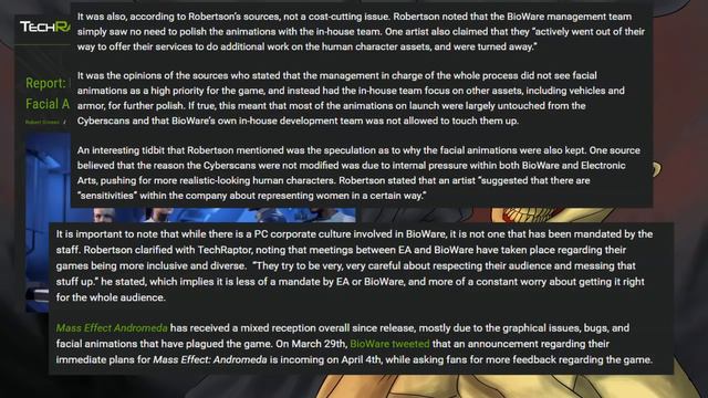 Bioware Outsourced Animations for Mass Effect: Andromeda смотреть онлайн