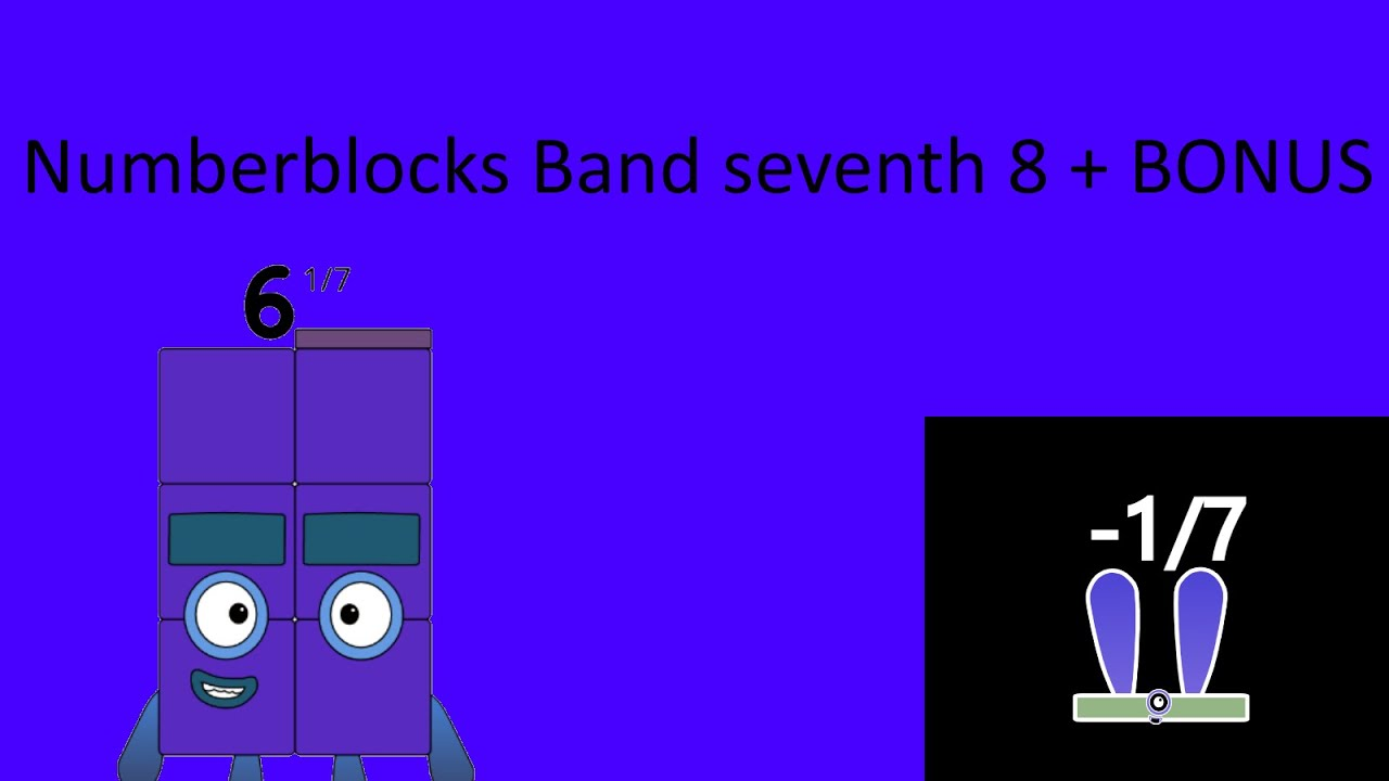 Numberblocks Band seventh 8 + BONUS смотреть онлайн