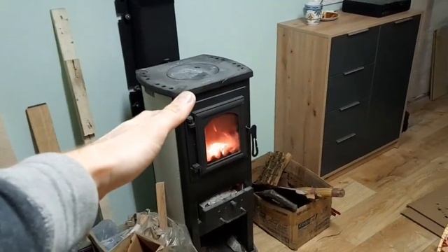 Піч BLIST Ekonomik Lux 7kw (копія). Тест нагріву приміщення смотреть онлайн