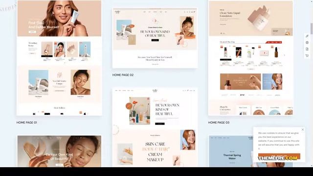 Makeaholic - Beauty Cosmetics WordPress Theme 15 beauty products woocommerce Build Website смотреть онлайн