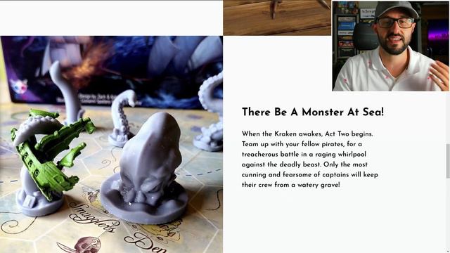 🌱ShelfClips: Davy Jones Locker: The Kraken Wakes (Short Board Game Preview) смотреть онлайн