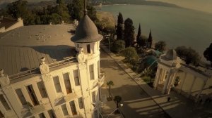 Сухум с высоты птичьего полета. Набережная.