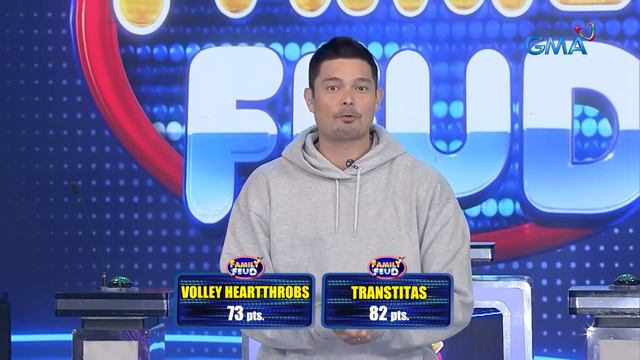 Family Feud: VOLLEY HEARTTHROBS VS TRANSTITAS! (January 24, 2024) (Full Episode 383) смотреть онлайн
