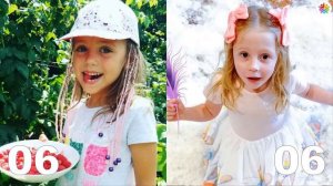 Like Nastya VS My little Nastya Stunning Transformation ⭐ From Baby To Now