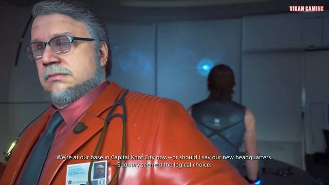 DEATH STRANDING Guillermo Del Toro (DEADMAN) Cutscene