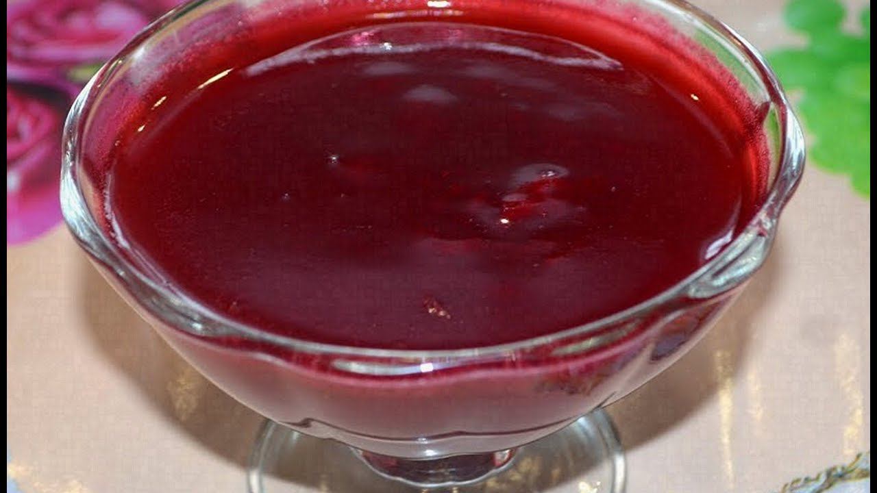 Клюквенный соус к мясу - пикантный и очень вкусный соус. смотреть онлайн