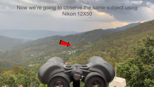 Celestron Upclose 10x50 vs Nikon 12x50 binoculars - Zooming power and sharpness Comparison смотреть онлайн