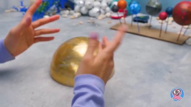 Modelo De Sistema Solar Impresionante En Casa || Manualidad Divertida ?