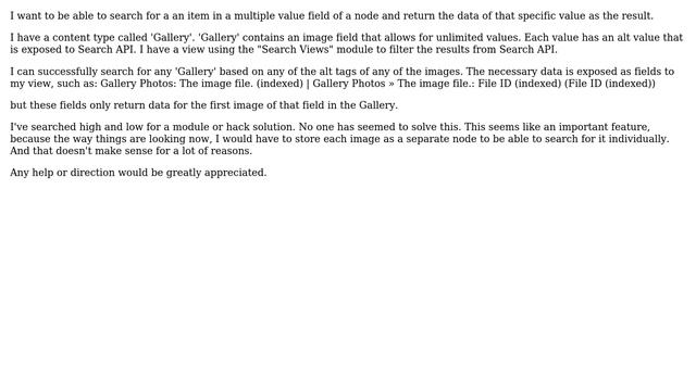 Drupal: Search node by Image Field and return image as result rather than the node смотреть онлайн
